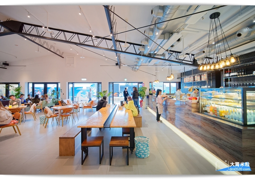 大胃米粒(台北西門町咖啡廳推薦)POLAR CAFE 西門旗艦店,北極熊主題咖啡廳,寶拉熊泡牛奶浴~灑上玫瑰花瓣可愛又浪漫！全天候提供早午餐/甜點,捷運西門站美食, - 大胃米粒 DAVID &