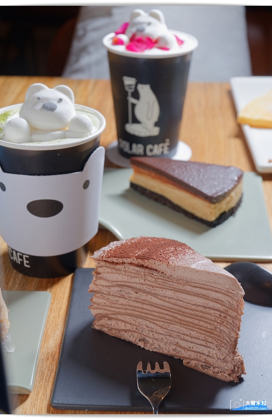 大胃米粒(台北西門町咖啡廳推薦)POLAR CAFE 西門旗艦店,北極熊主題咖啡廳,寶拉熊泡牛奶浴~灑上玫瑰花瓣可愛又浪漫！全天候提供早午餐/甜點,捷運西門站美食, - 大胃米粒 DAVID &
