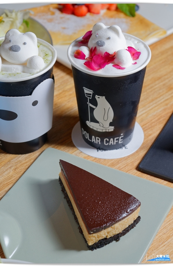 大胃米粒(台北西門町咖啡廳推薦)POLAR CAFE 西門旗艦店,北極熊主題咖啡廳,寶拉熊泡牛奶浴~灑上玫瑰花瓣可愛又浪漫！全天候提供早午餐/甜點,捷運西門站美食, - 大胃米粒 DAVID &