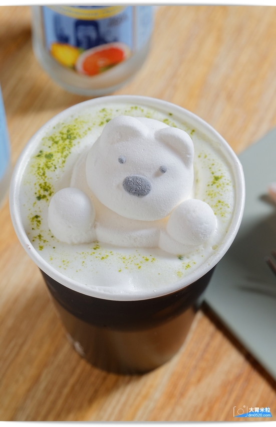 大胃米粒(台北西門町咖啡廳推薦)POLAR CAFE 西門旗艦店,北極熊主題咖啡廳,寶拉熊泡牛奶浴~灑上玫瑰花瓣可愛又浪漫！全天候提供早午餐/甜點,捷運西門站美食, - 大胃米粒 DAVID &