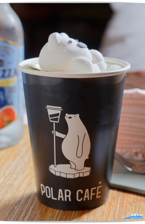 大胃米粒(台北西門町咖啡廳推薦)POLAR CAFE 西門旗艦店,北極熊主題咖啡廳,寶拉熊泡牛奶浴~灑上玫瑰花瓣可愛又浪漫！全天候提供早午餐/甜點,捷運西門站美食, - 大胃米粒 DAVID &