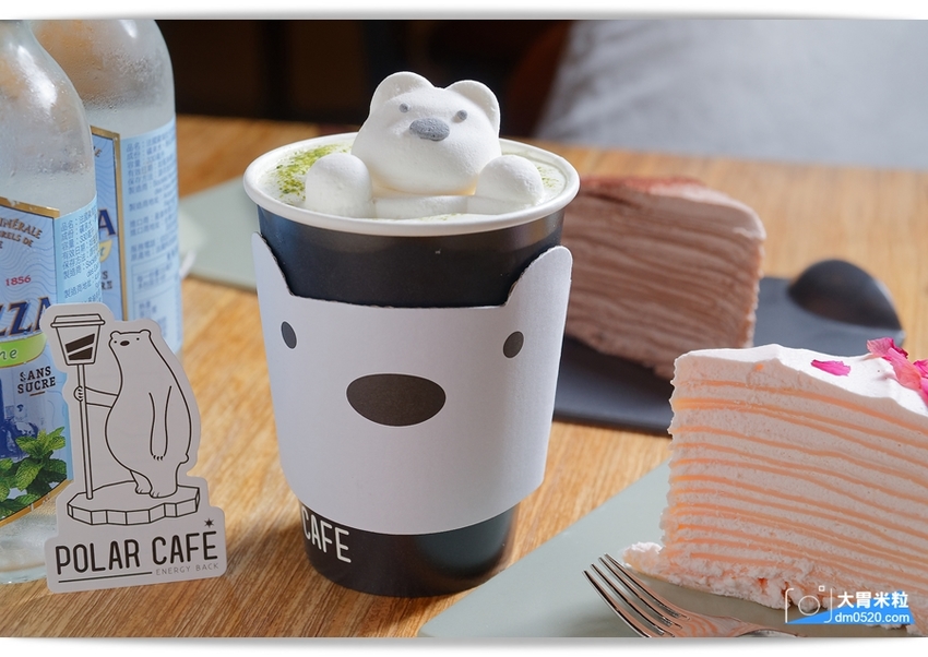 大胃米粒(台北西門町咖啡廳推薦)POLAR CAFE 西門旗艦店,北極熊主題咖啡廳,寶拉熊泡牛奶浴~灑上玫瑰花瓣可愛又浪漫！全天候提供早午餐/甜點,捷運西門站美食, - 大胃米粒 DAVID &