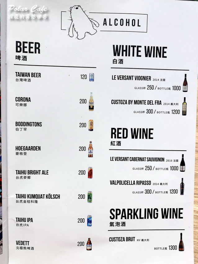 POLAR CAFE,北極熊主題餐廳,北極熊咖啡,北極熊拿鐵,台北,台北IG打卡餐廳,台北咖啡廳,台北咖啡館,台北美食,西門町下午茶,西門町北極熊咖啡廳,西門町北極熊餐廳,西門町咖啡廳,西門町咖啡館,西門町美食,西門町餐廳 @猴屁的異想世界
