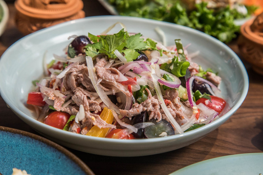 [桃園中壢]中壢泰式料理推薦，泰潮啦！食尚創意新泰菜！象迦泰式廚房 - 大手牽小手。玩樂趣