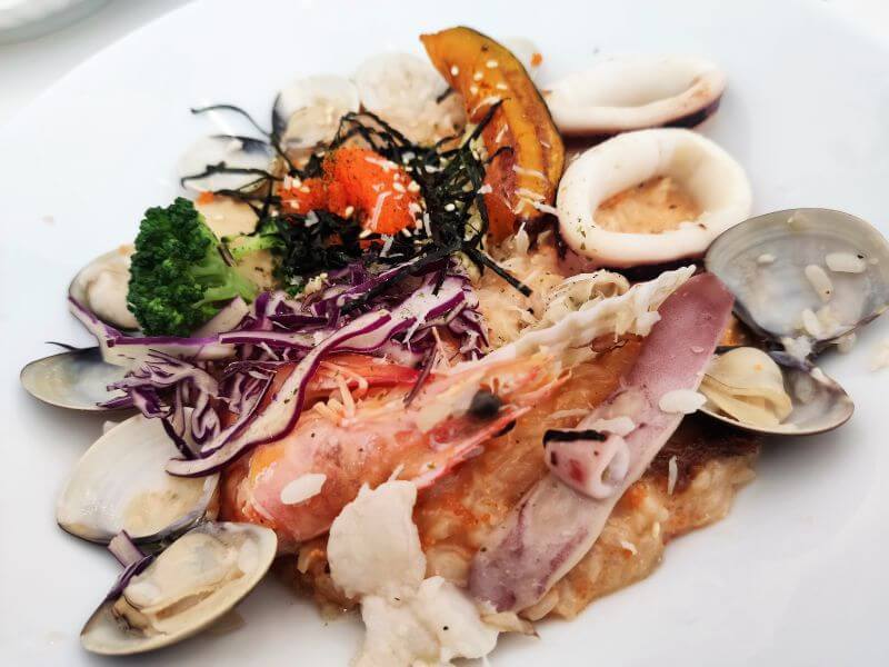 饗樂食光 明太子白醬海鮮蛤蜊燉飯