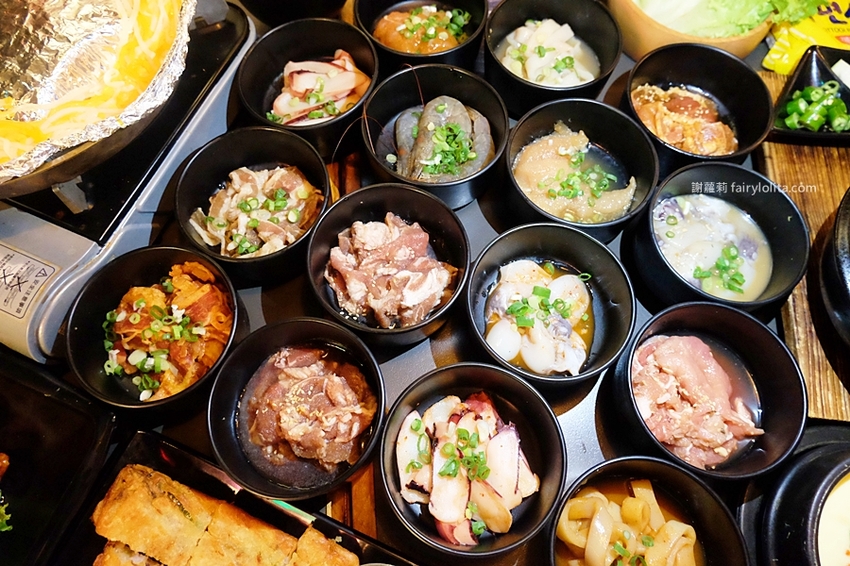 BINGU賓屋韓國食堂。只要358元,超狂韓式銅盤烤肉吃到飽,最多享近50道食材任你挑! @蹦啾♥謝蘿莉 La vie heureuse