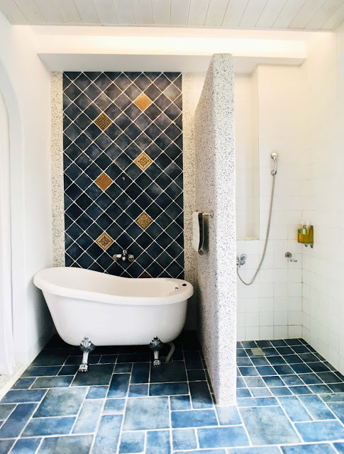 [墾丁住宿] 小迷鹿 Cest La Vie Villa｜來去恆春住地中海風格白色城堡，童趣精緻套房孩子超愛，石頭彩繪親子DIY留下南國美好回憶！