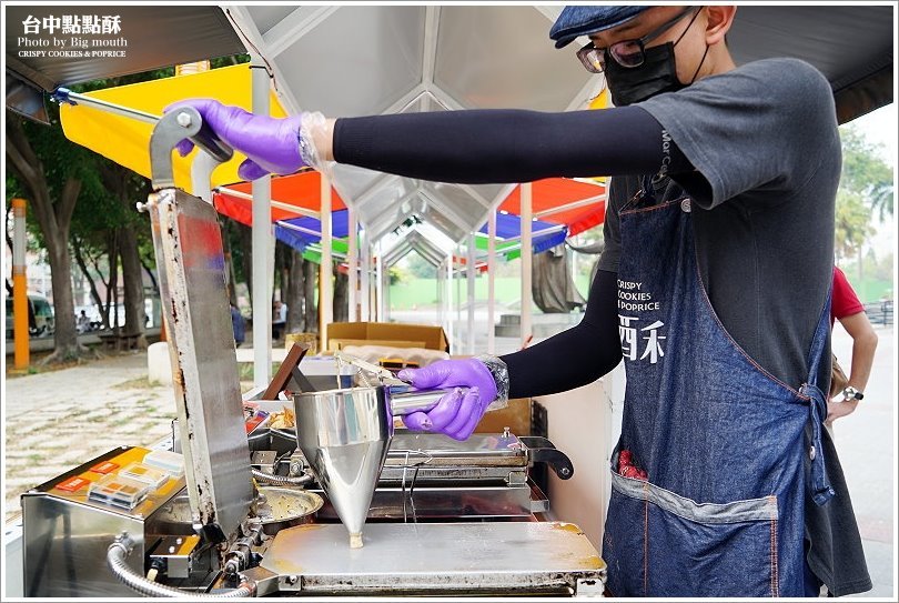 【台中美食】點點酥．愛心造型、台中必買伴手禮推薦! 摔不壞的米蛋捲! 酥脆美味的散步甜點 !