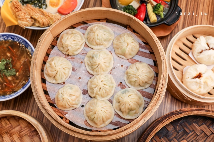台中中國醫|滷菩提蔬食料理。Google4.4顆星，純手工招牌素湯包，回味蔬餃子 - Nana愛旅行札記