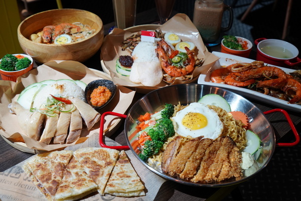 丁椰正宗新加坡料理：【苗栗頭份】丁椰正宗新加坡料理讓你體驗豐盛的南洋風味~加飯、加麵不用錢~尚順廣場多一個聚餐好去處