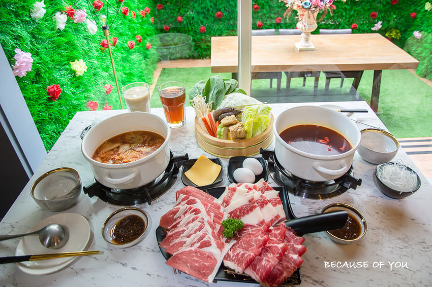 |高雄美食|因為有您,精緻法式琺瑯鍋物餐廳,二樓戶外還有IG網美打卡牆 - 阿婷的旅行札記。