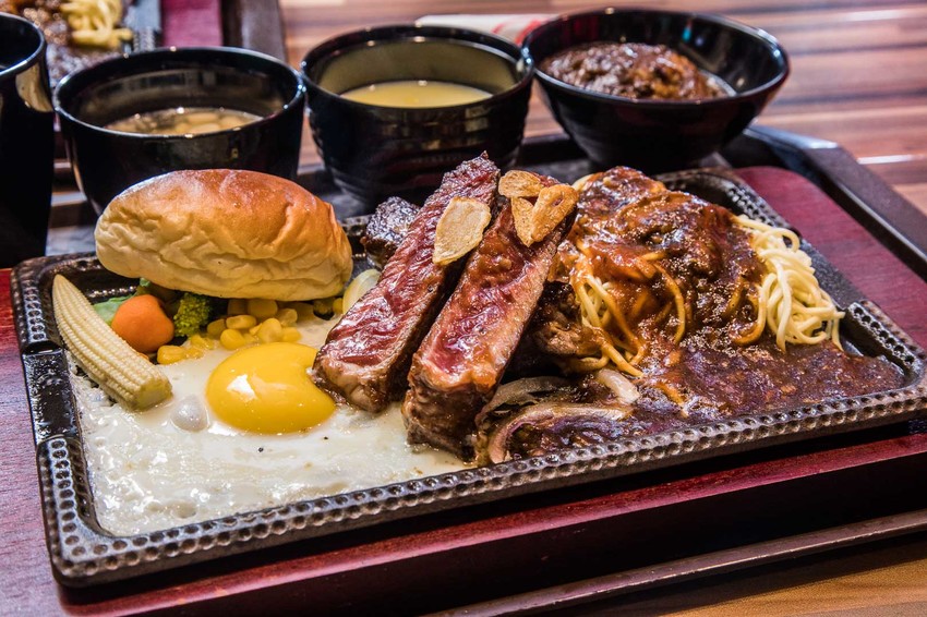 [台北信義]日本A4和牛牛排真的不用一千！最低280元起吃到超級烤箱厚切牛排！鉄火牛排TEKKA STEAK-新光三越A11店 - 大手牽小手。玩樂趣