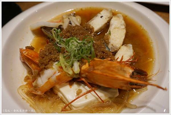 八庵-38-雙主餐套餐海鮮蒜蒸.JPG