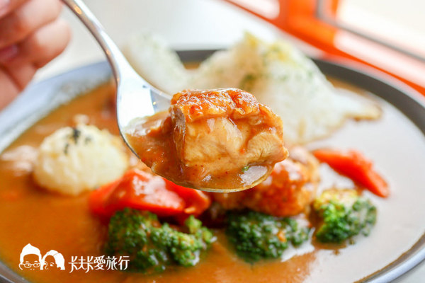 秀福合作社 Sure Food Curry&Coffee:宜蘭美食-秀福合作社|龜山島造型咖哩飯!午茶甜點幸福轉運站幾米公園旁