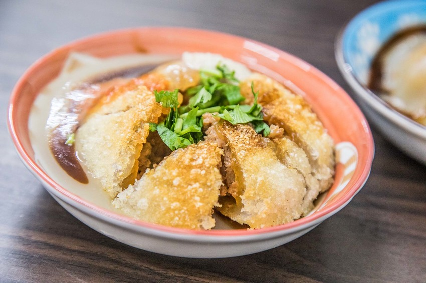 中壢銅板小吃：現炸脆皮肉圓/ WalkerLand窩客島整理提供 未經許可不可轉載