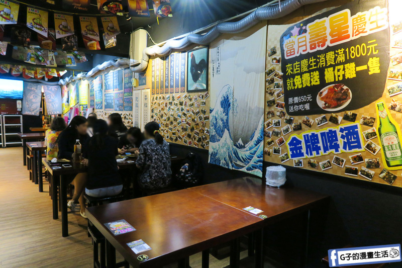 雞老闆 桶仔雞居酒屋.林森店.松江南京站.生日壽星活動