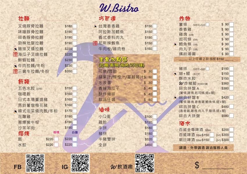 新竹美食。吃 | W.Bistro 咖啡調酒甜點店 | 集合啦!甜點享友會。新竹巷弄裡手作甜點推薦。沒預訂就吃不到。甜點控一定要嚐鮮!