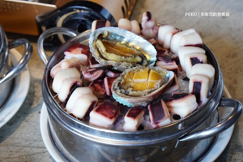 8德司創意餐館.台中美食.台中海鮮塔.台中聚餐餐廳.一中美食.8德司菜單.