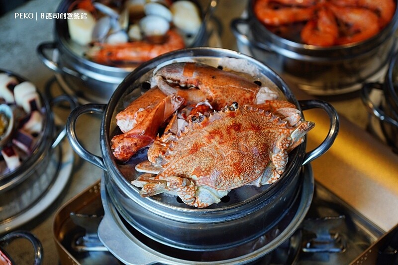 8德司創意餐館.台中美食.台中海鮮塔.台中聚餐餐廳.一中美食.8德司菜單.