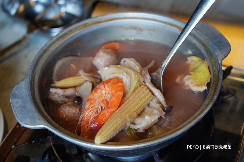 8德司創意餐館.台中美食.台中海鮮塔.台中聚餐餐廳.一中美食.8德司菜單.