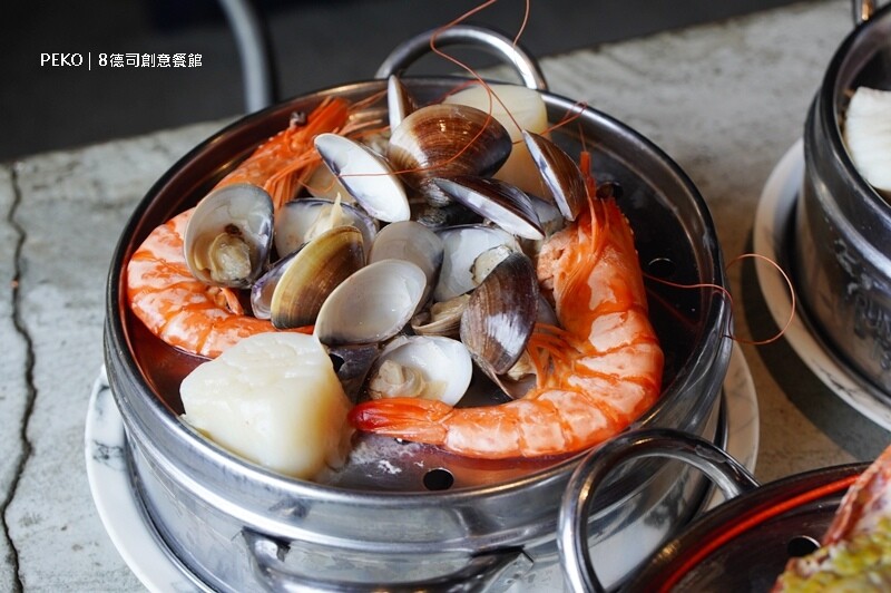 8德司創意餐館.台中美食.台中海鮮塔.台中聚餐餐廳.一中美食.8德司菜單.
