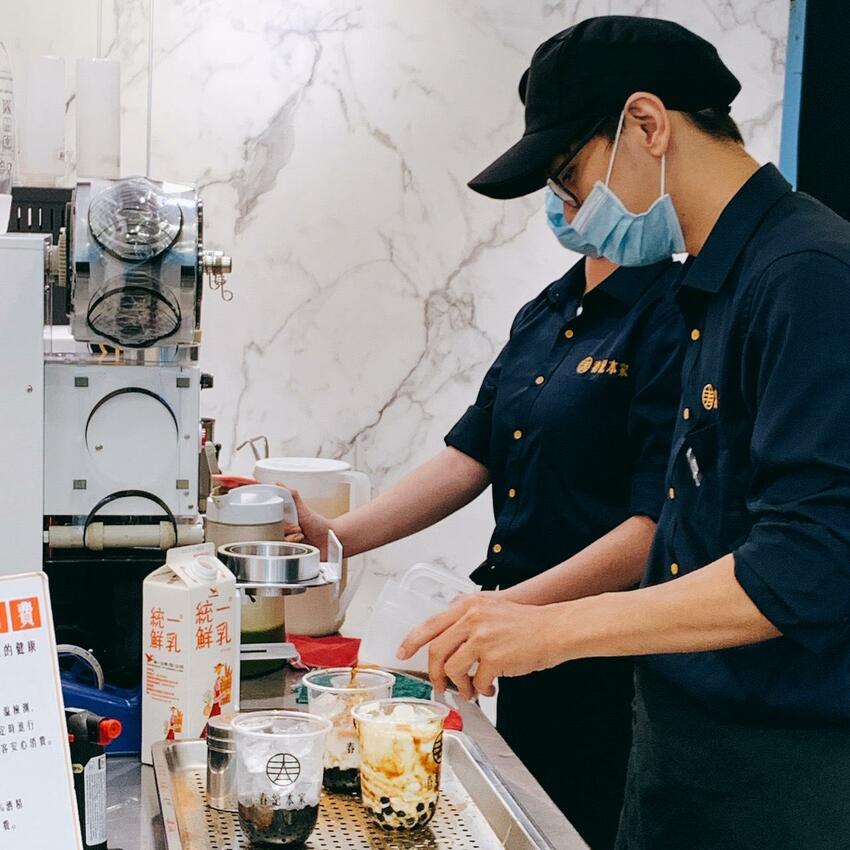 【手炒黑糖粉圓】春紀本家 令人驚豔的炙燒黑糖粉圓!Q彈濃郁好好吃