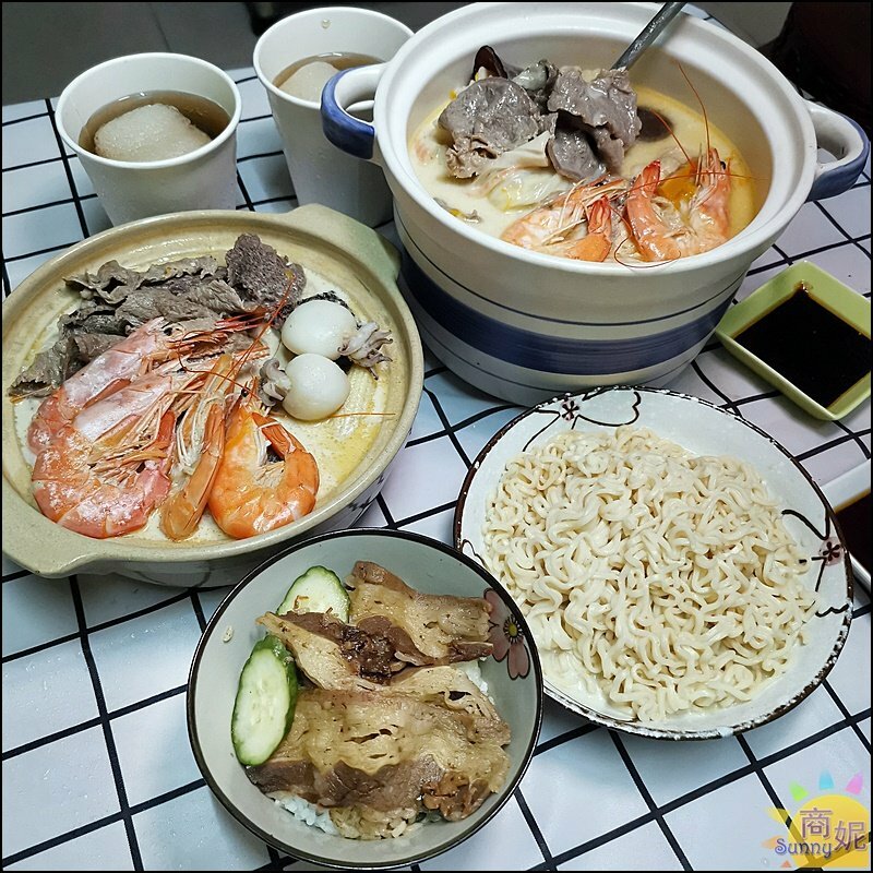 羊角燒肉食堂。這份量太浮誇!丼飯燒肉便當超爆量火鍋自取再送天使紅蝦.牡蠣人均不到200-商妮吃喝遊樂