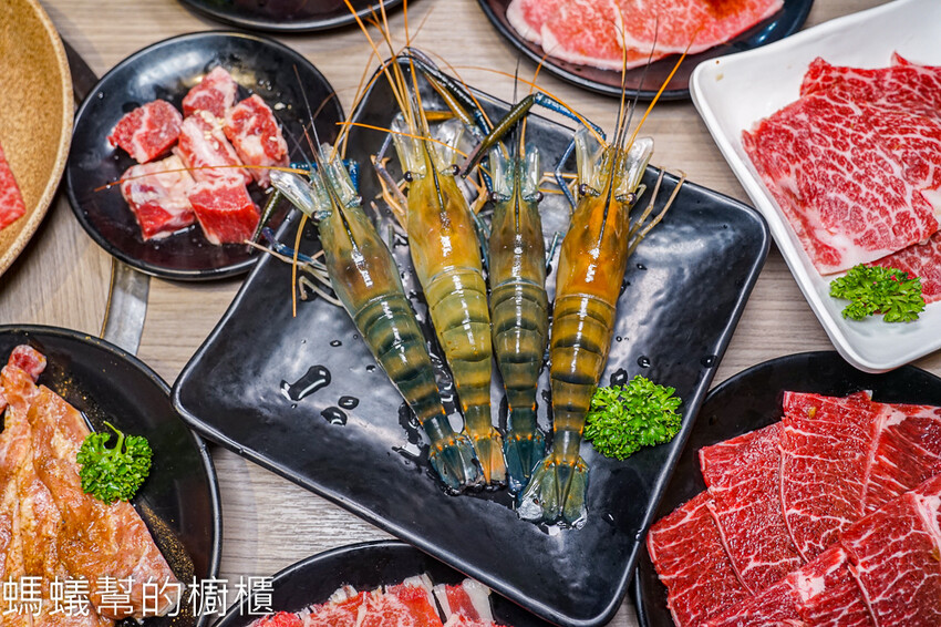羊角炭火燒肉 | 台中燒肉吃到飽！日本A5和牛、百種食材無限供應。 - 螞蟻幫的櫥櫃