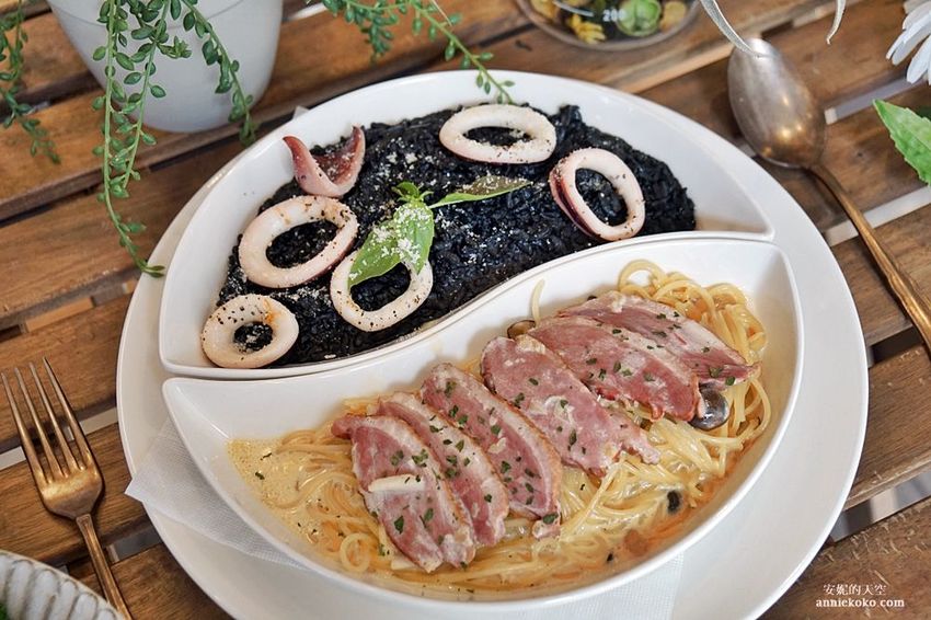 [台北聚餐餐廳推薦] 蘑菇森林義式餐廳 數十種義式料理 夢幻的森林空間 鄰近台北車站 - 安妮的天空