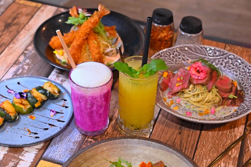 台中逢甲義大利麵超美擺盤大份量推薦 8種自製熬煮醬汁 自製千層蛋糕不用百元好吃 瑰覓GuiMi逢甲