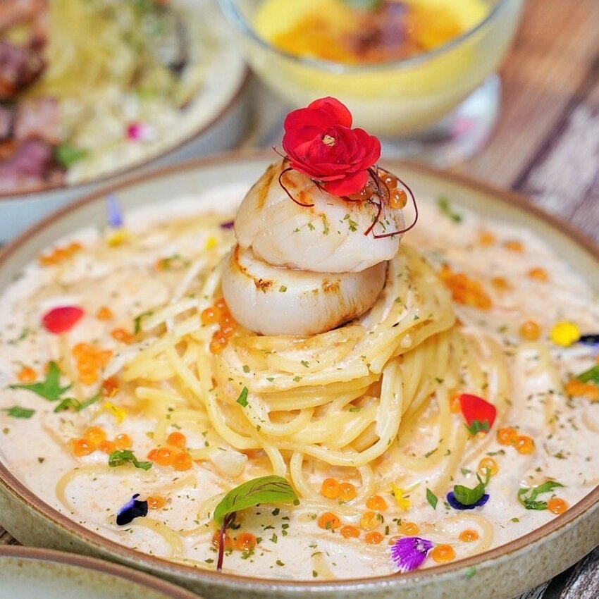 台中西屯區美食推薦『瑰覓Gui Mi』，主打視覺及味覺雙享受的浮誇義大利麵，大份量、餐點選擇多，就隱身在逢甲巷弄裡。 - 阿華田的美食日記