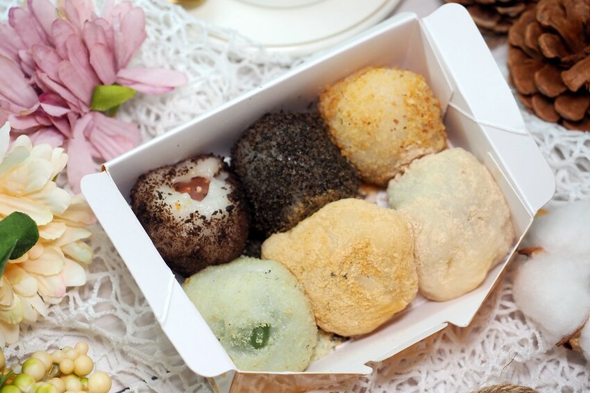 ♥幸福翔綺 西螺麻糬大王♥現包現吃最新鮮.女孩必買金莎巧克力麻糬雲林人氣團購伴手禮.現在在台北車站就買的