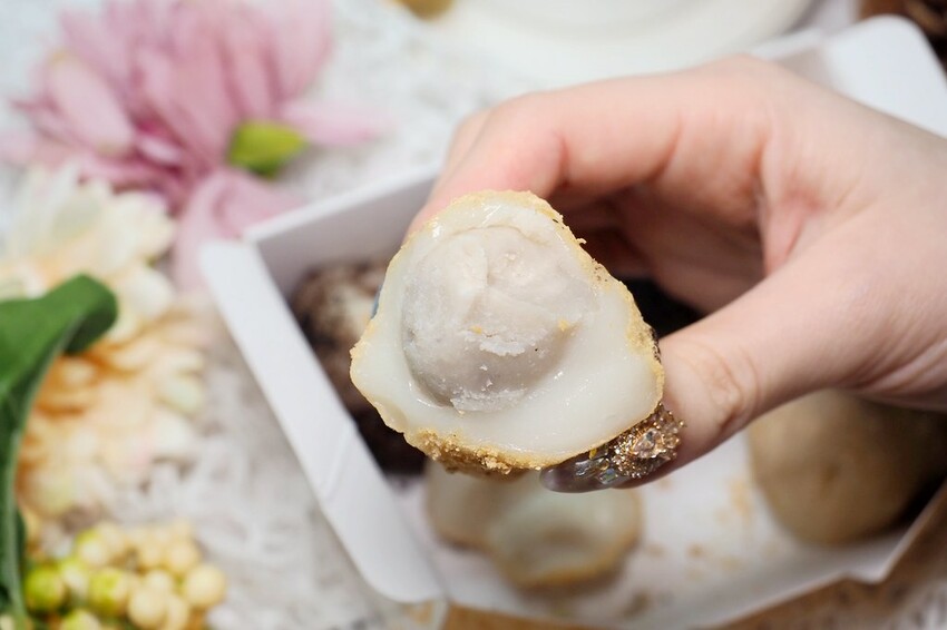 ♥幸福翔綺 西螺麻糬大王♥現包現吃最新鮮.女孩必買金莎巧克力麻糬雲林人氣團購伴手禮.現在在台北車站就買的