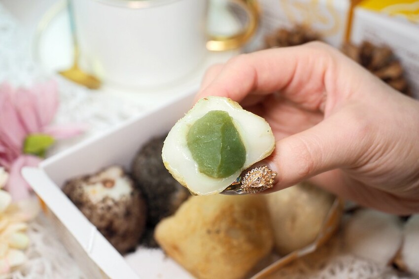 ♥幸福翔綺 西螺麻糬大王♥現包現吃最新鮮.女孩必買金莎巧克力麻糬雲林人氣團購伴手禮.現在在台北車站就買的