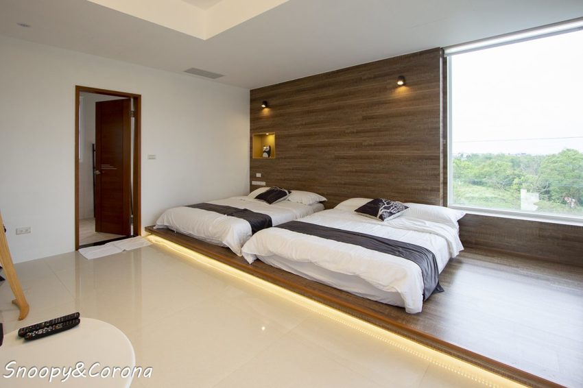 【住宿.宜蘭】宜蘭員山包棟民宿/十六崁民宿~佔地寬廣、生態豐富,划船、餵魚、烤肉,還有落羽松小徑