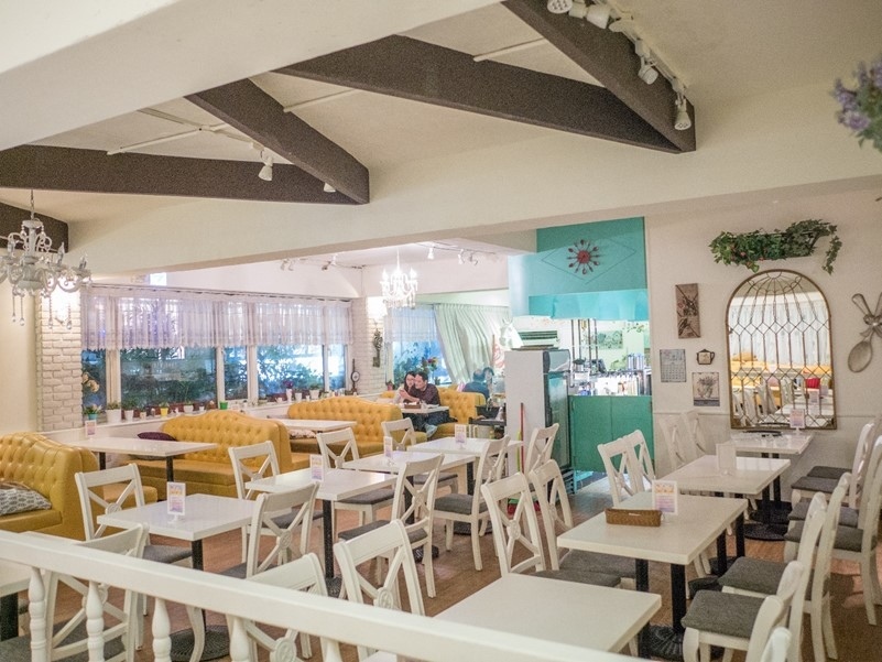 【台北西門町】Oyami café 下午茶、義大利麵，美味的餐點搭配夢幻的裝潢，彷彿置身童話世界