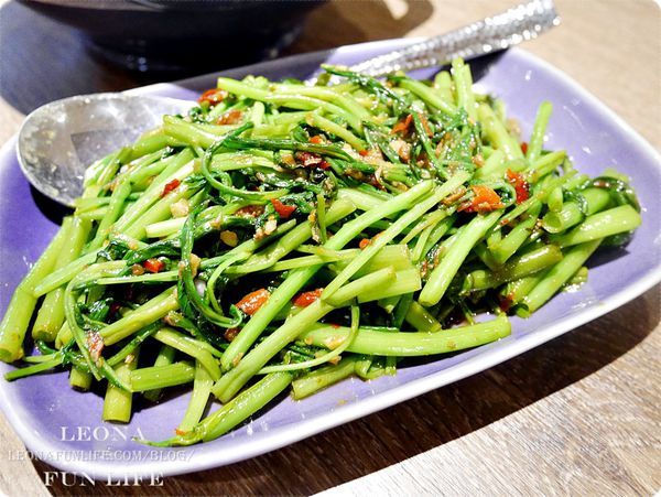 蝦醬空心菜 台中泰式料理推薦-Leona Fun Life.JPG