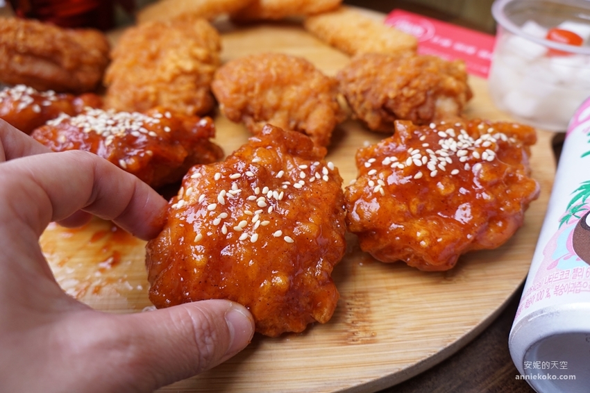 景美站美食 滿滿炸雞 咖哩 燒酒 超高CP值 三種風味一次滿足 韓風系炸雞店 - 安妮的天空