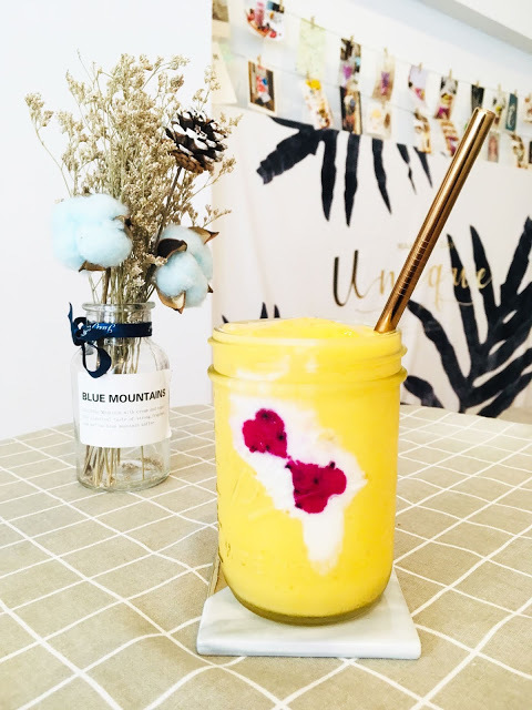 [嘉義美食] 果漾果昔窩｜甜蜜沁涼的綿密果昔，新鮮水果製成的營養好喝日系健康飲品！