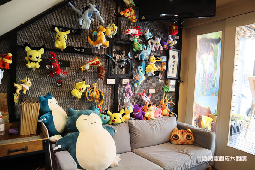 竹北平價美食餐廳推薦流浪貓香草義式廚房,竹北新開幕寶可夢主題美食餐廳!貓奴們快來找主子