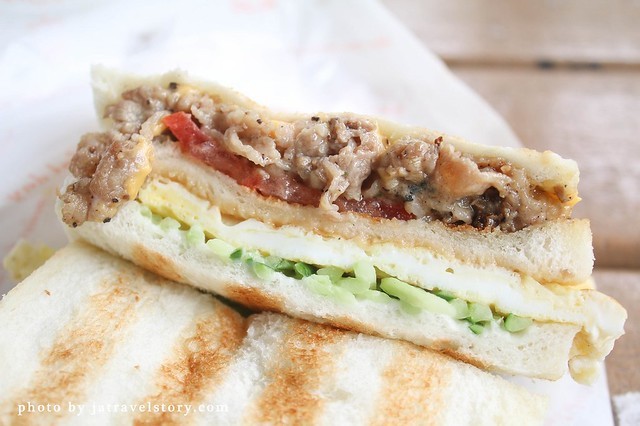 炭金嗑棧 炭烤三明治40元起,紫地瓜三明治有特色!【捷運南京復興】 @J&A的旅行