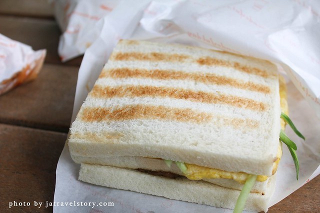 炭金嗑棧 炭烤三明治40元起,紫地瓜三明治有特色!【捷運南京復興】 @J&A的旅行