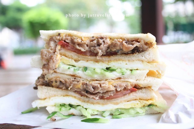 炭金嗑棧 炭烤三明治40元起,紫地瓜三明治有特色!【捷運南京復興】 @J&A的旅行