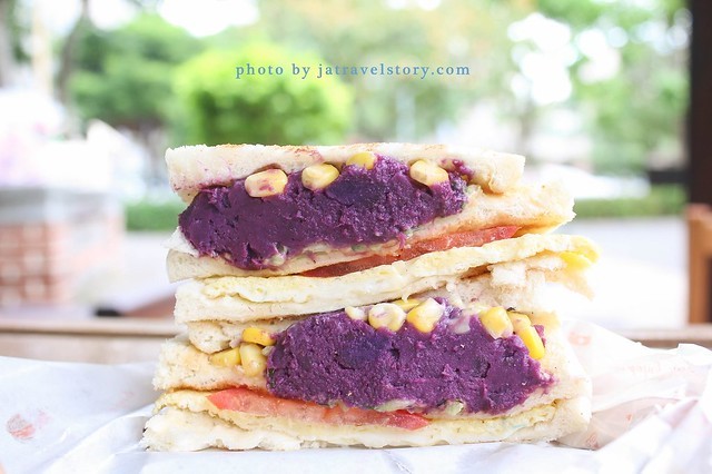 炭金嗑棧 炭烤三明治40元起,紫地瓜三明治有特色!【捷運南京復興】 @J&A的旅行