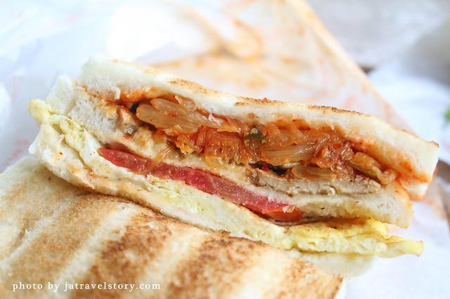 炭金嗑棧 炭烤三明治40元起,紫地瓜三明治有特色!【捷運南京復興】 @J&A的旅行