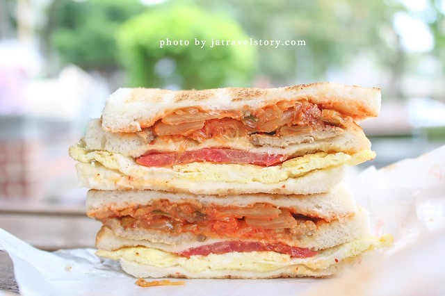 炭金嗑棧 炭烤三明治40元起,紫地瓜三明治有特色!【捷運南京復興】 @J&A的旅行