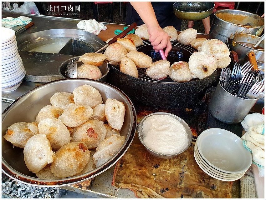 【彰化美食】北門口肉圓．包裹干貝及鳥蛋、飄香60多年脆皮肉圓!