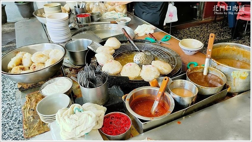 【彰化美食】北門口肉圓．包裹干貝及鳥蛋、飄香60多年脆皮肉圓!
