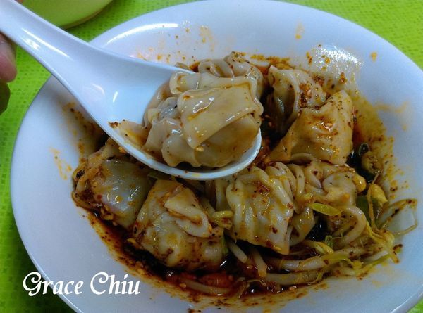 紅油抄手 酸辣粉 蜀留香正宗重慶手工酸辣粉 行天宮周邊美食