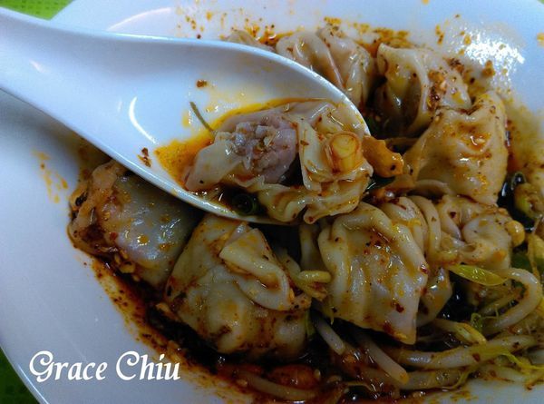 紅油抄手 酸辣粉 蜀留香正宗重慶手工酸辣粉 行天宮周邊美食